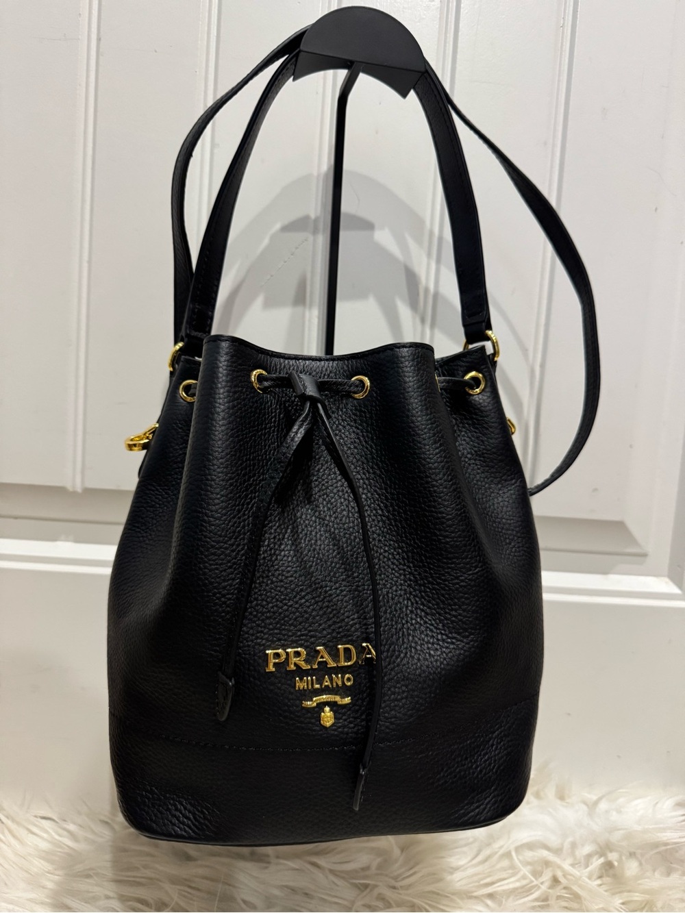 Prada bucket bag